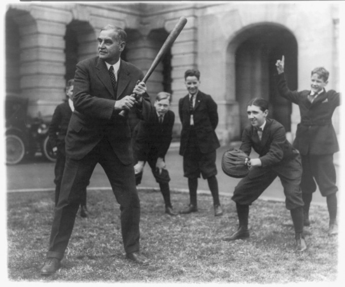 Senator-George-Pepper-playing-baseball